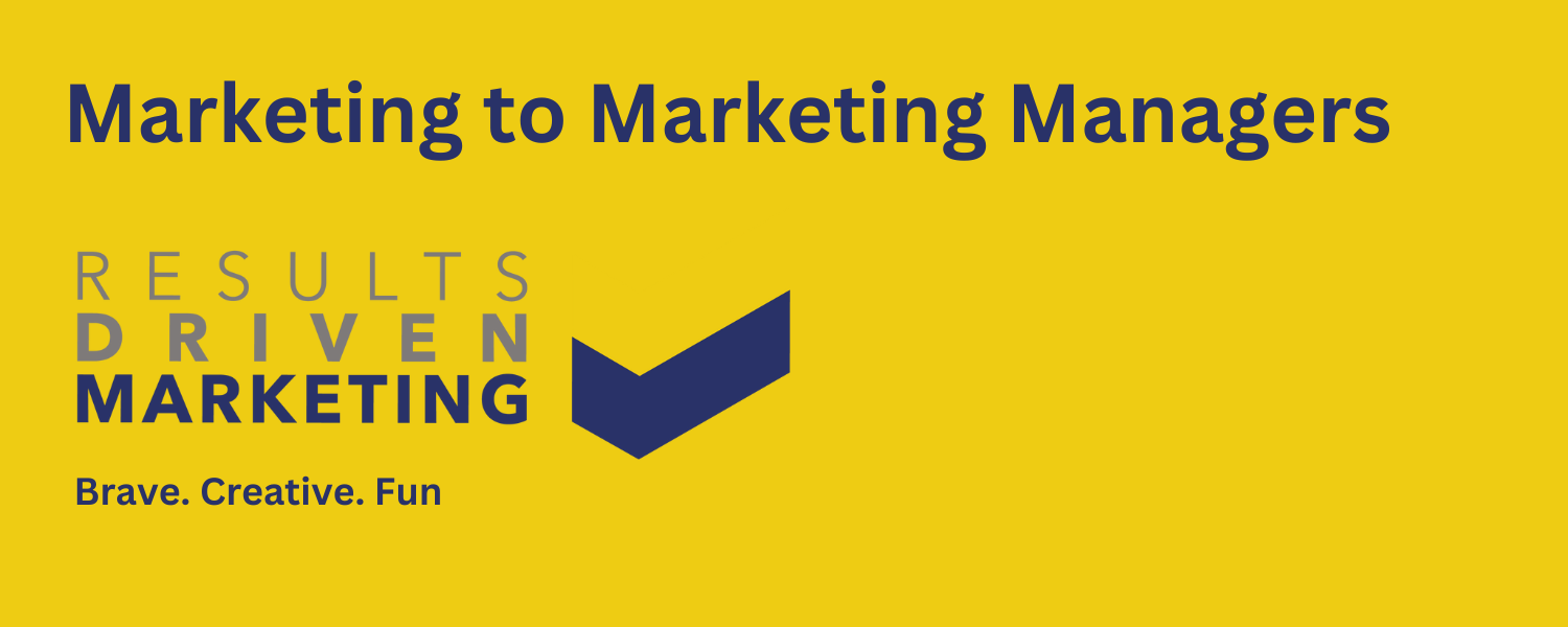 Marketing to Marketing Managers