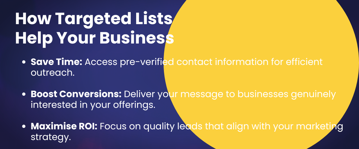 How Targeted Lists Help Your Business