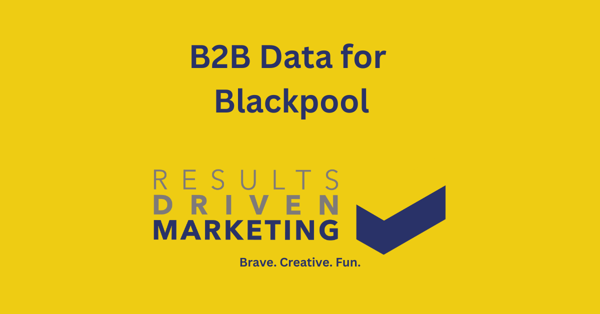 B2B Data for Blackpool