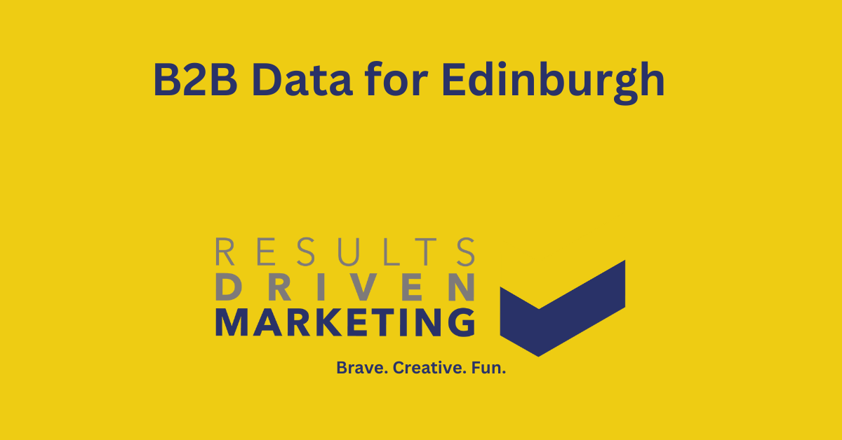 b2b data for Edinburgh