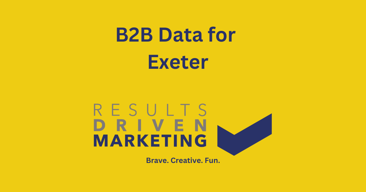 B2B Data for Exeter