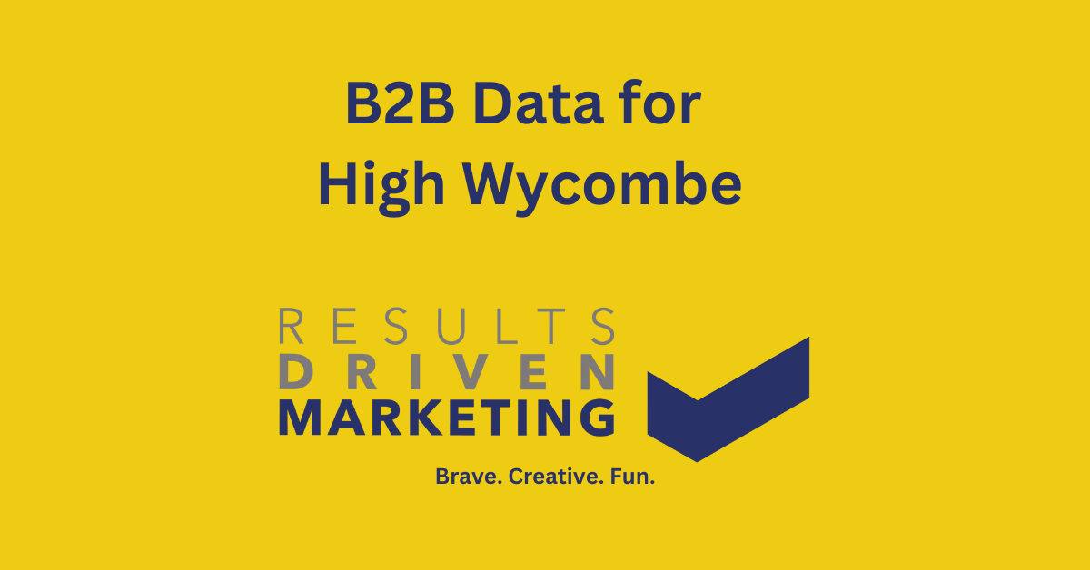B2B Data for High Wycombe