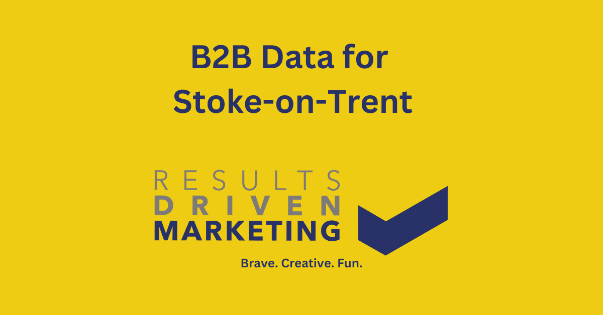 b2b data for Stoke-on-Trent