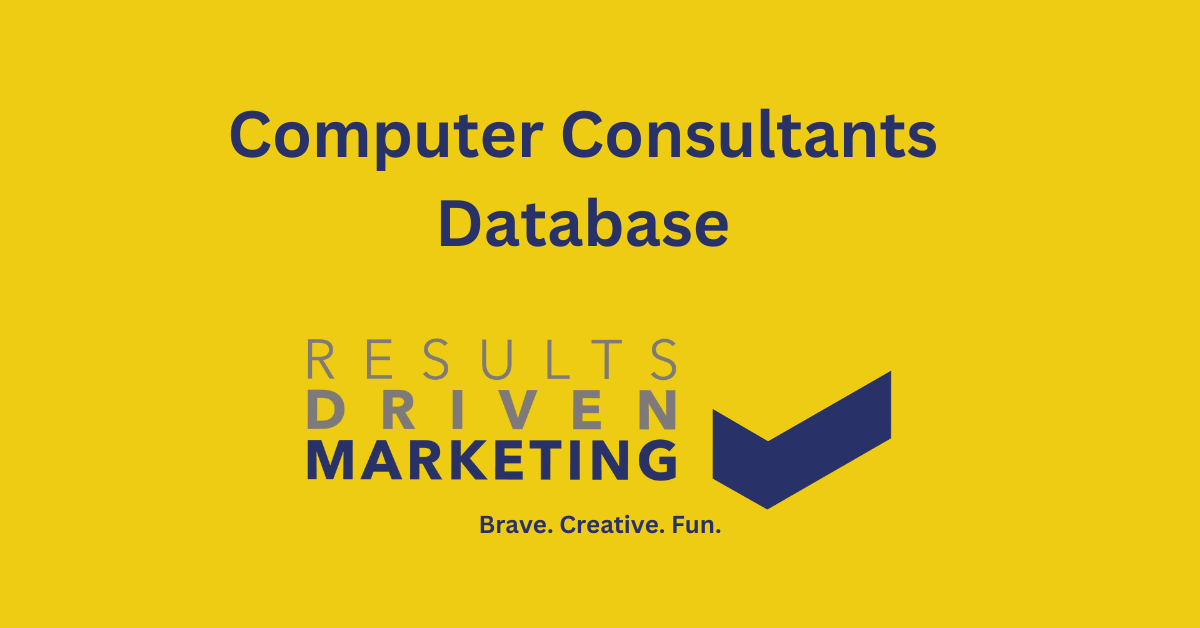 Computer Consultants Database