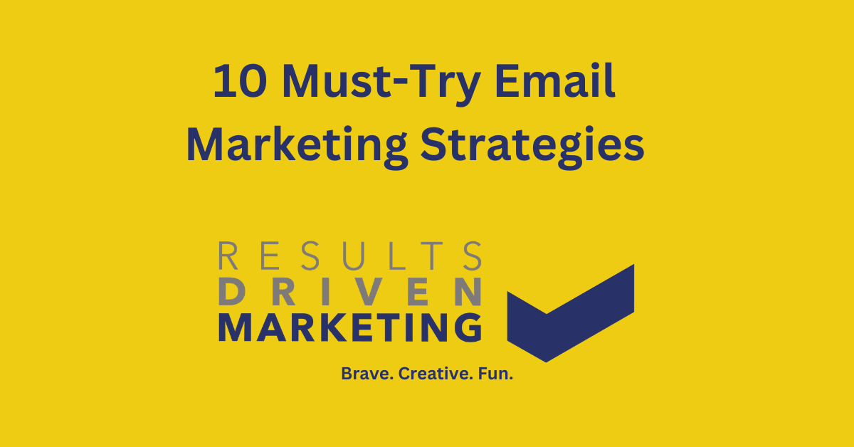 strategies for email marketing