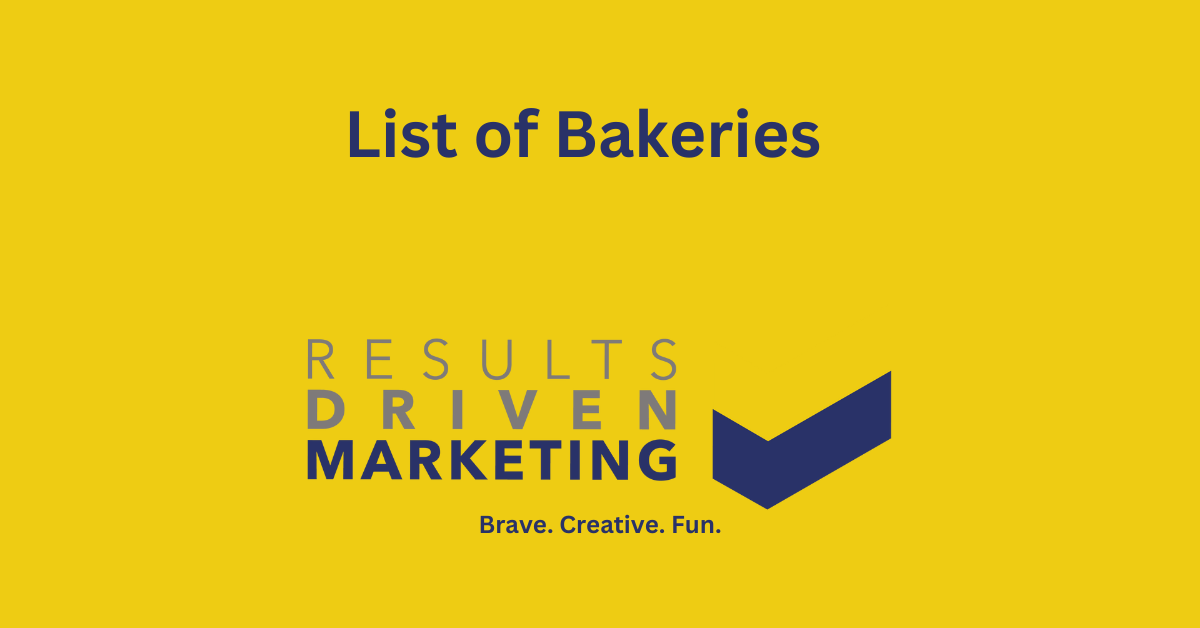 List of Bakeries