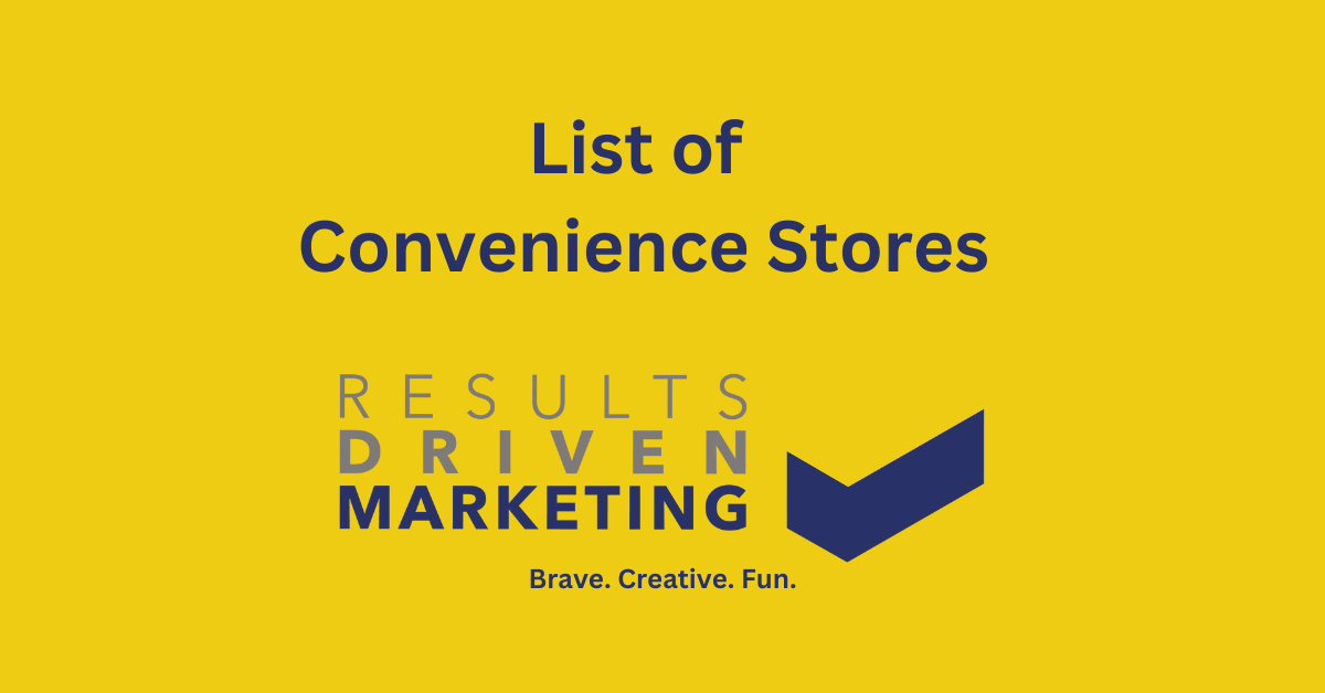 List of Convenience Stores