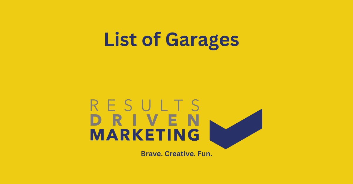 List of Garages