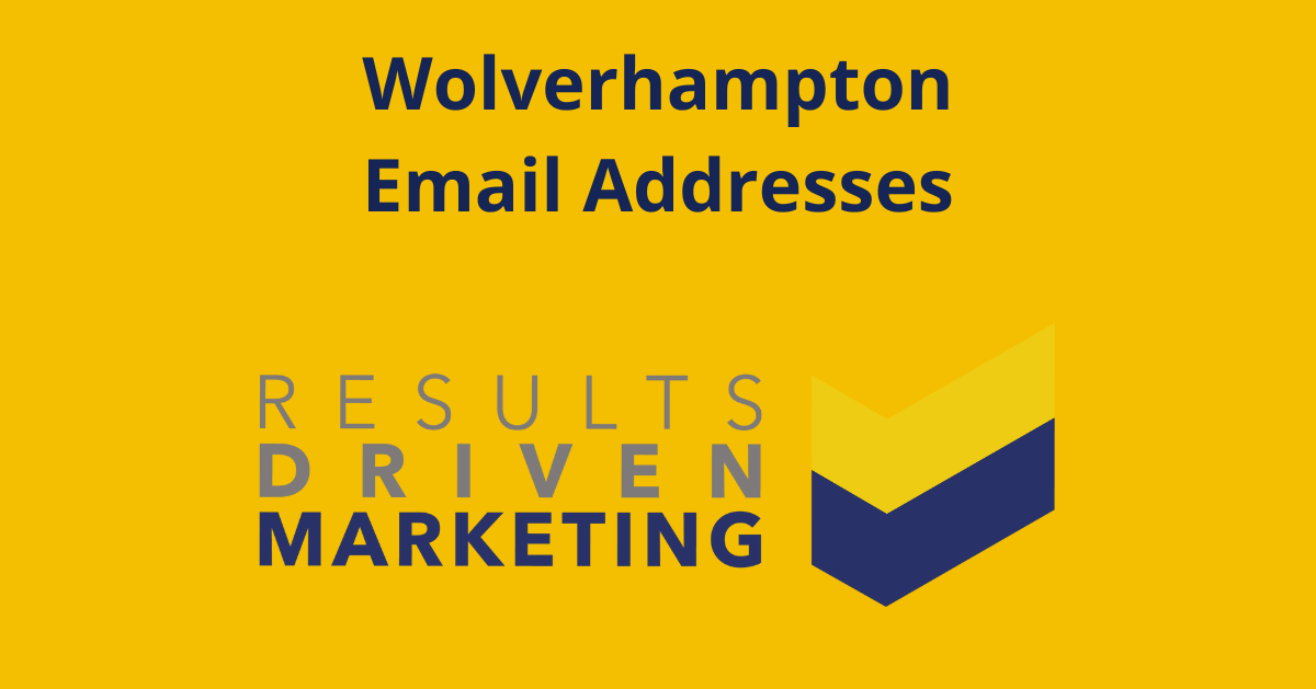 Wolverhampton Email Addresses