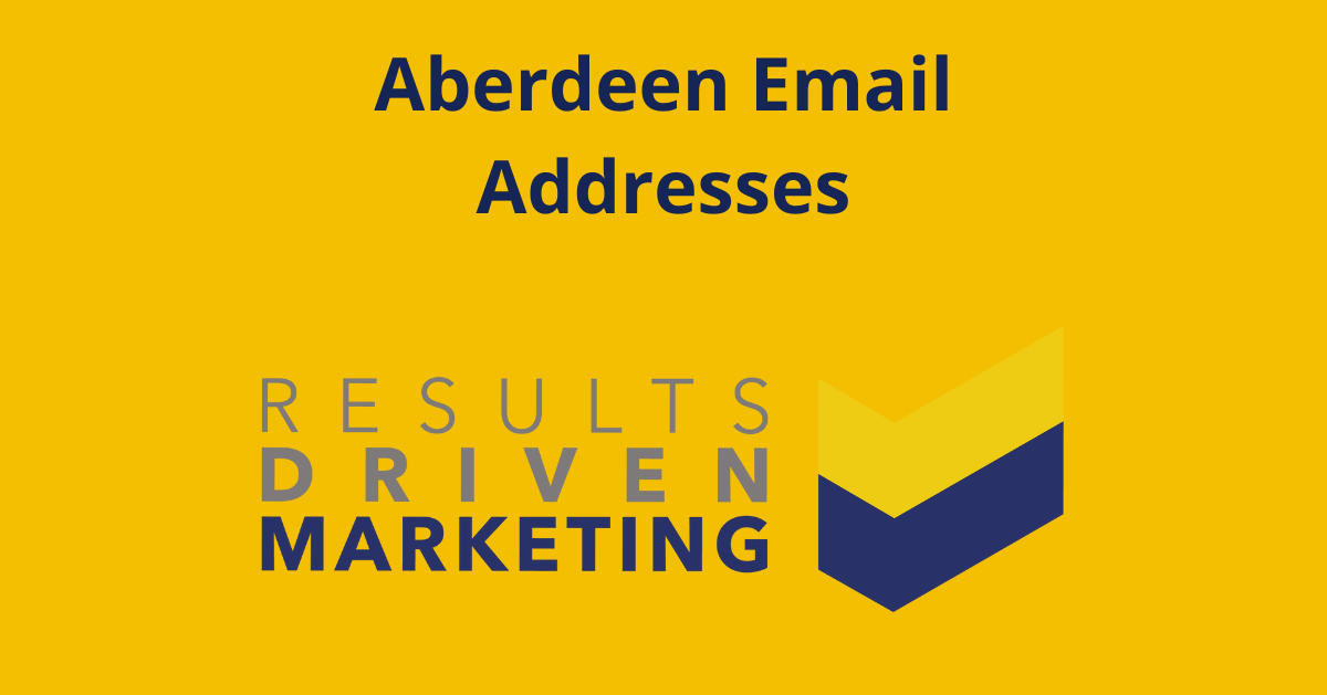Aberdeen Email Addresses