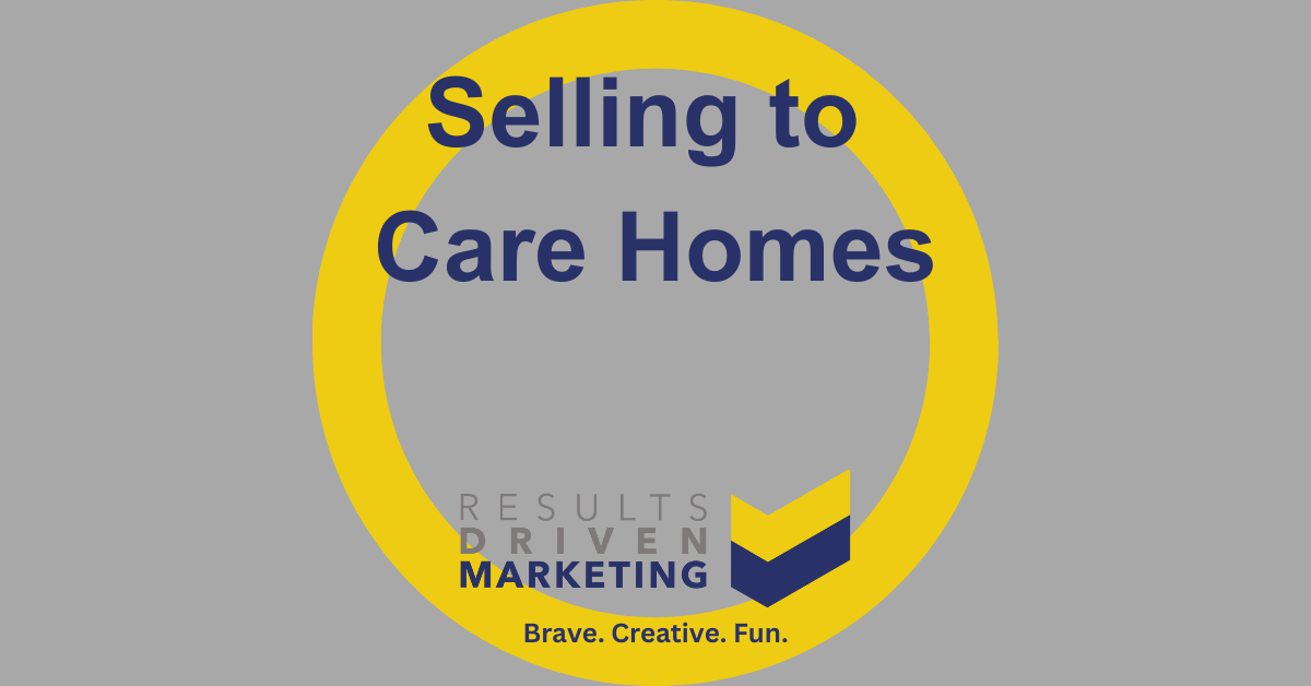 selling to care homes