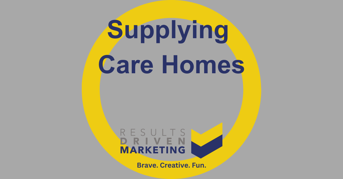 Supplying to Care Homes