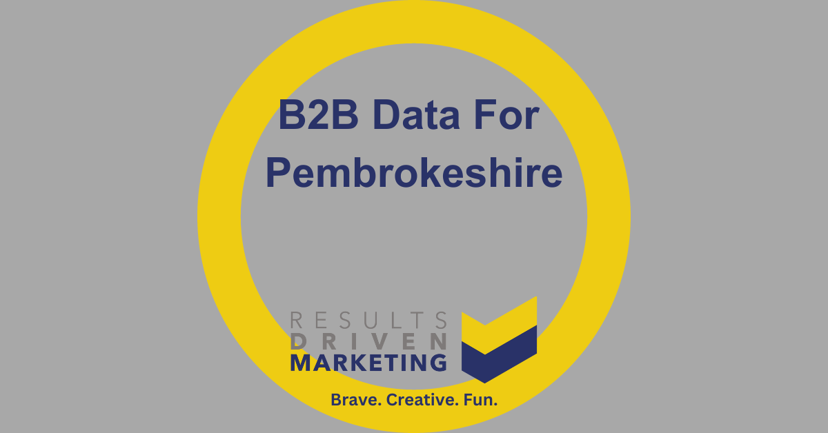 B2B Data for Pembrokeshire