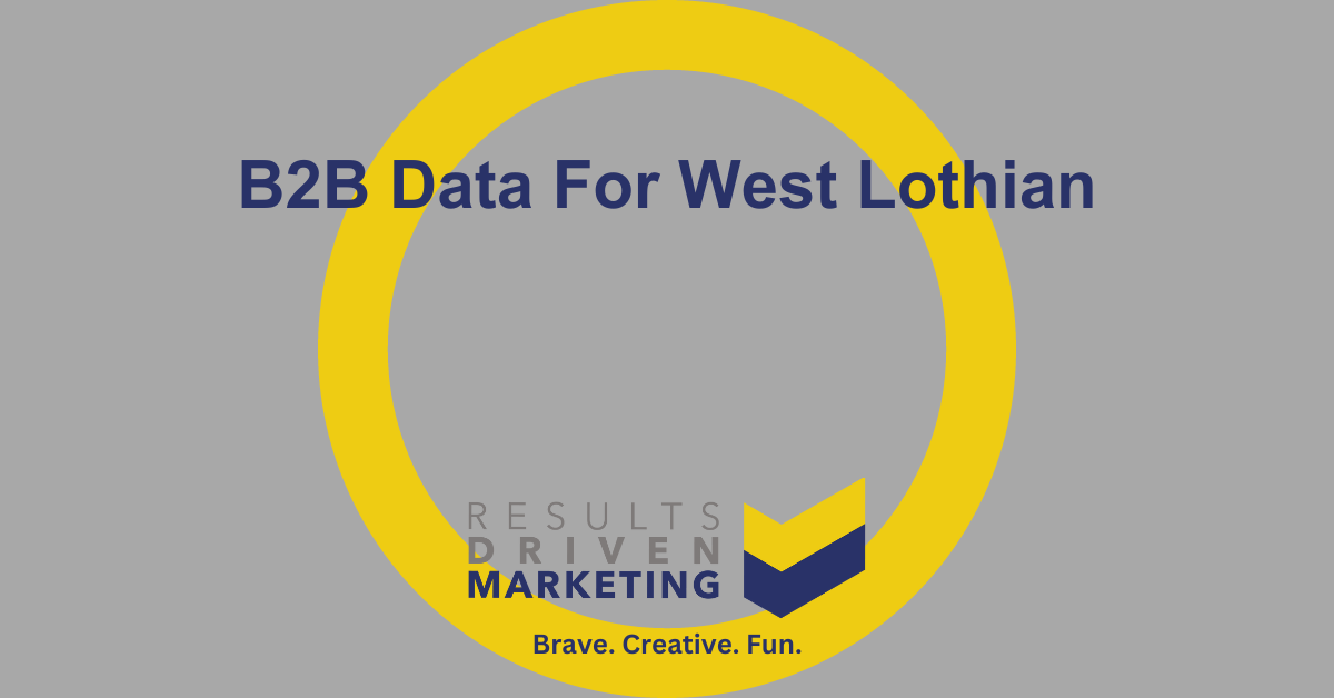 B2B Data for West Lothian