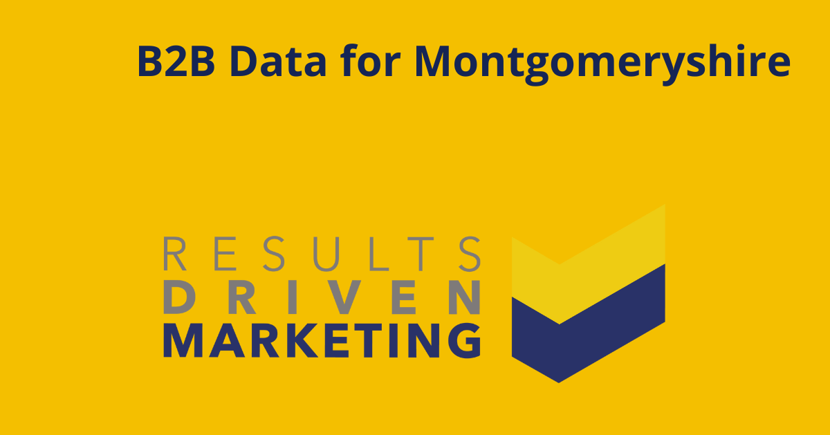 B2B Data for Montgomeryshire
