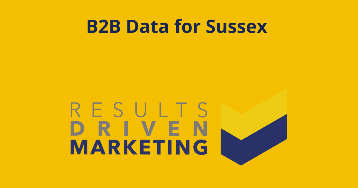 B2B Data for Sussex