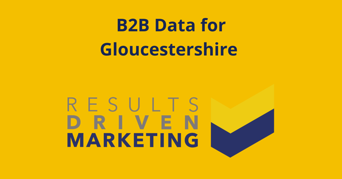 B2B Data for Gloucestershire