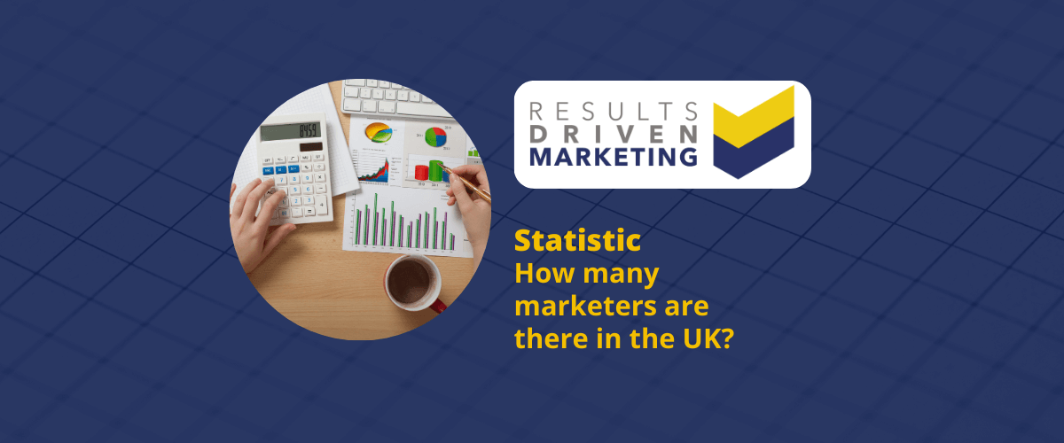 How many marketers are there in the UK?