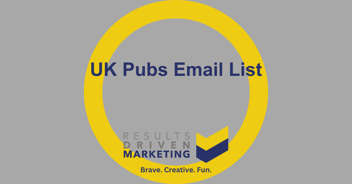 UK Pubs Email List
