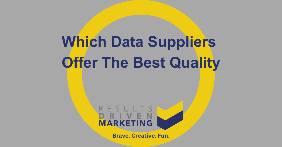 Which Data Suppliers Offer The Best Quality