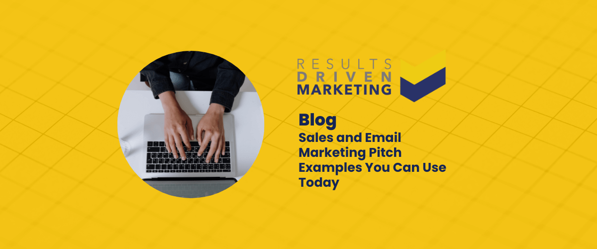 Sales and Email Marketing Pitch Examples You Can Use Today