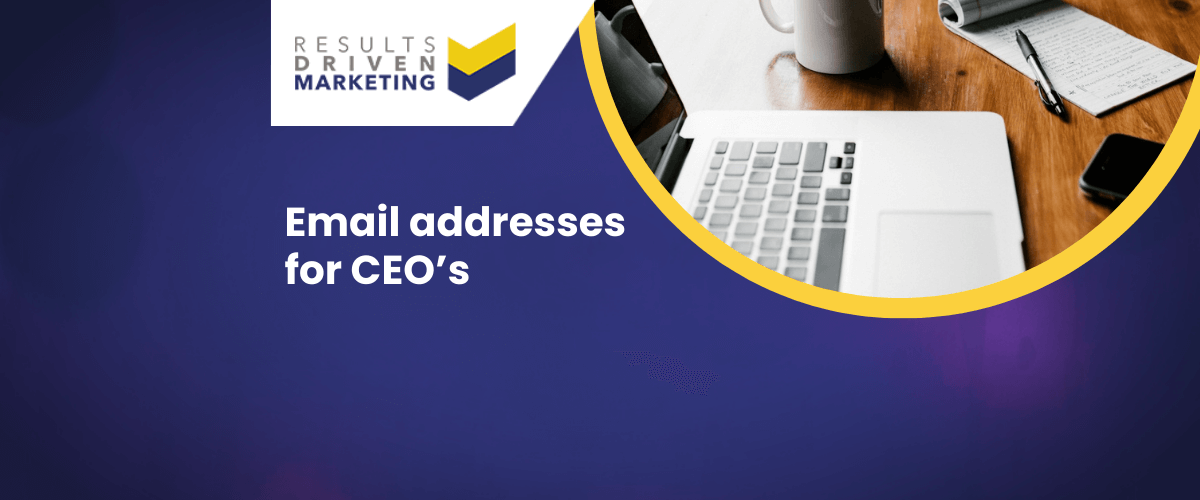 Email addresses for CEO's